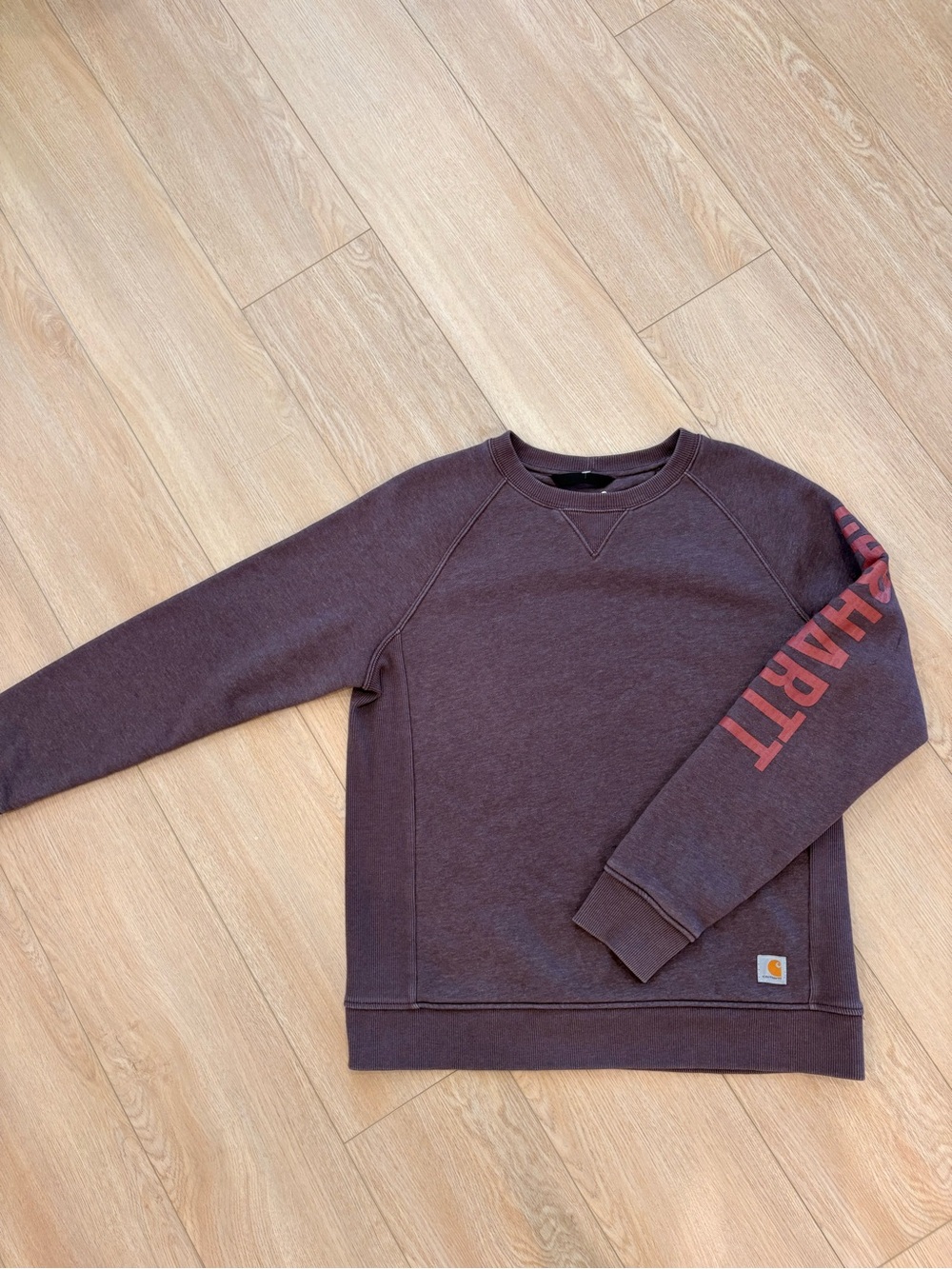 Carthartt youth Crewneck Sweatshirt with Sleeve Logo